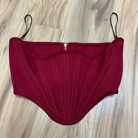 Versace Corset Top Red - Picture 8 of 15